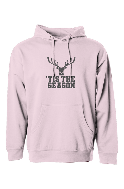 The Bench Boss 'Tis the Season Hoodie Pink | Barn Garb Hockey Threads