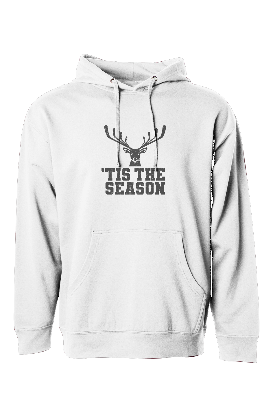 The Bench Boss 'Tis the Season Hoodie White Barn Garb Hockey Threads
