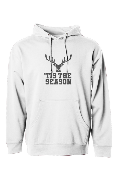 The Bench Boss 'Tis the Season Hoodie White Barn Garb Hockey Threads