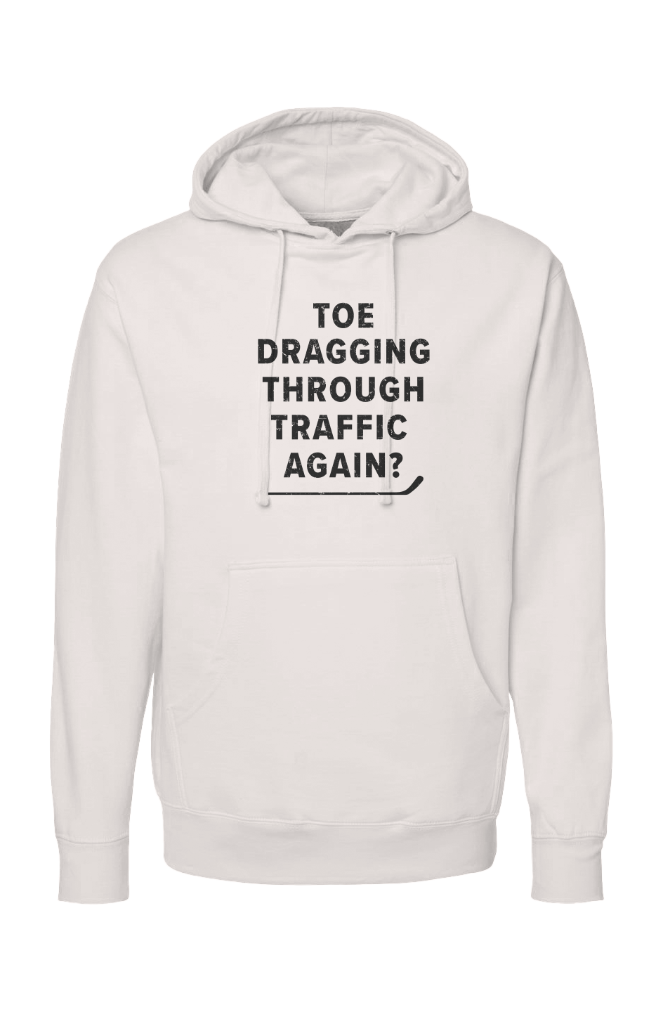 The Bench Boss Traffic Hoodie Bone | Barn Garb Hockey Threads