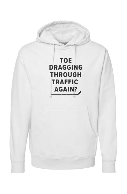 The Bench Boss Traffic Hoodie White | Barn Garb Hockey Threads