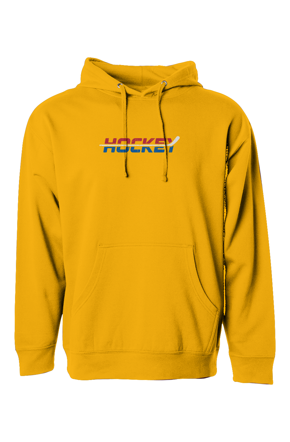 The Bench Boss USA Patriotic Hockey Hoodie Gold | Barn Garb Hockey Threads