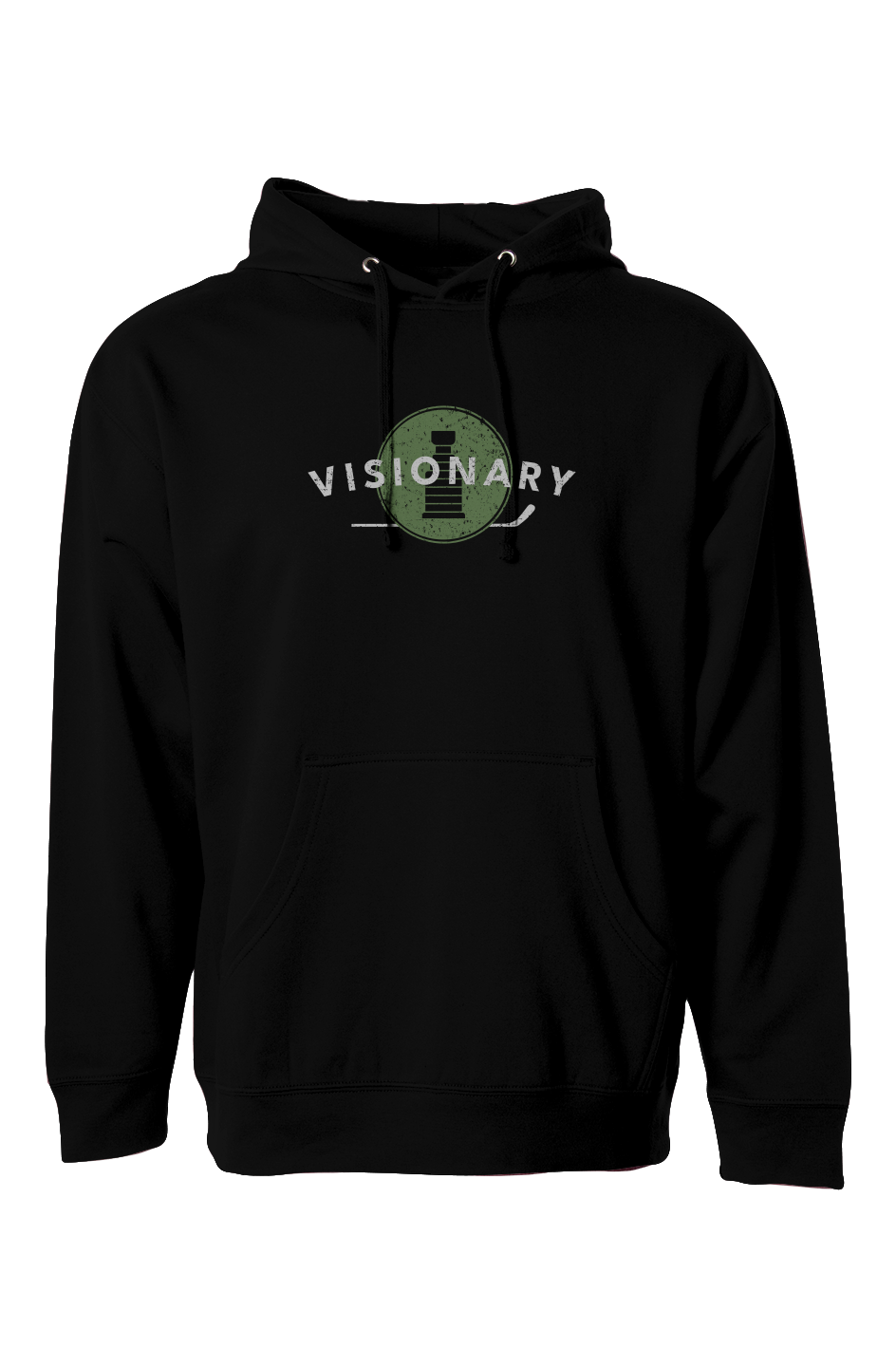 The Bench Boss Visionary Hoodie Black | Barn Garb Hockey Threads