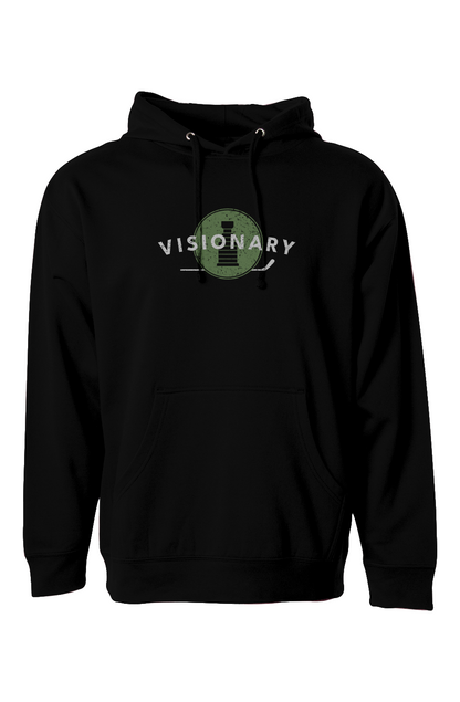 The Bench Boss Visionary Hoodie Black | Barn Garb Hockey Threads