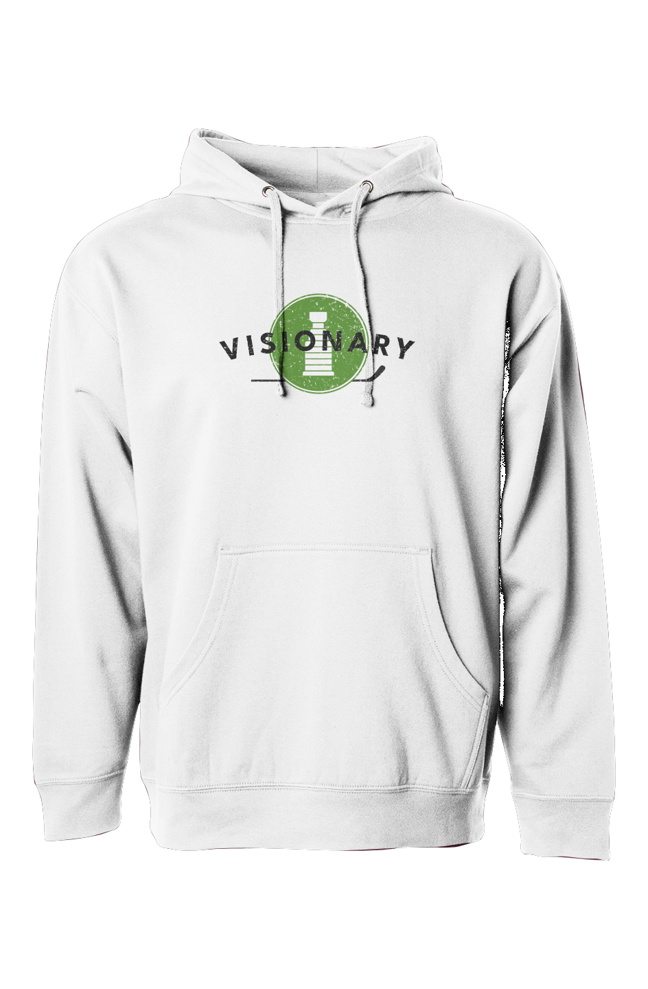 The Bench Boss Visionary Hoodie White | Barn Garb Hockey Threads