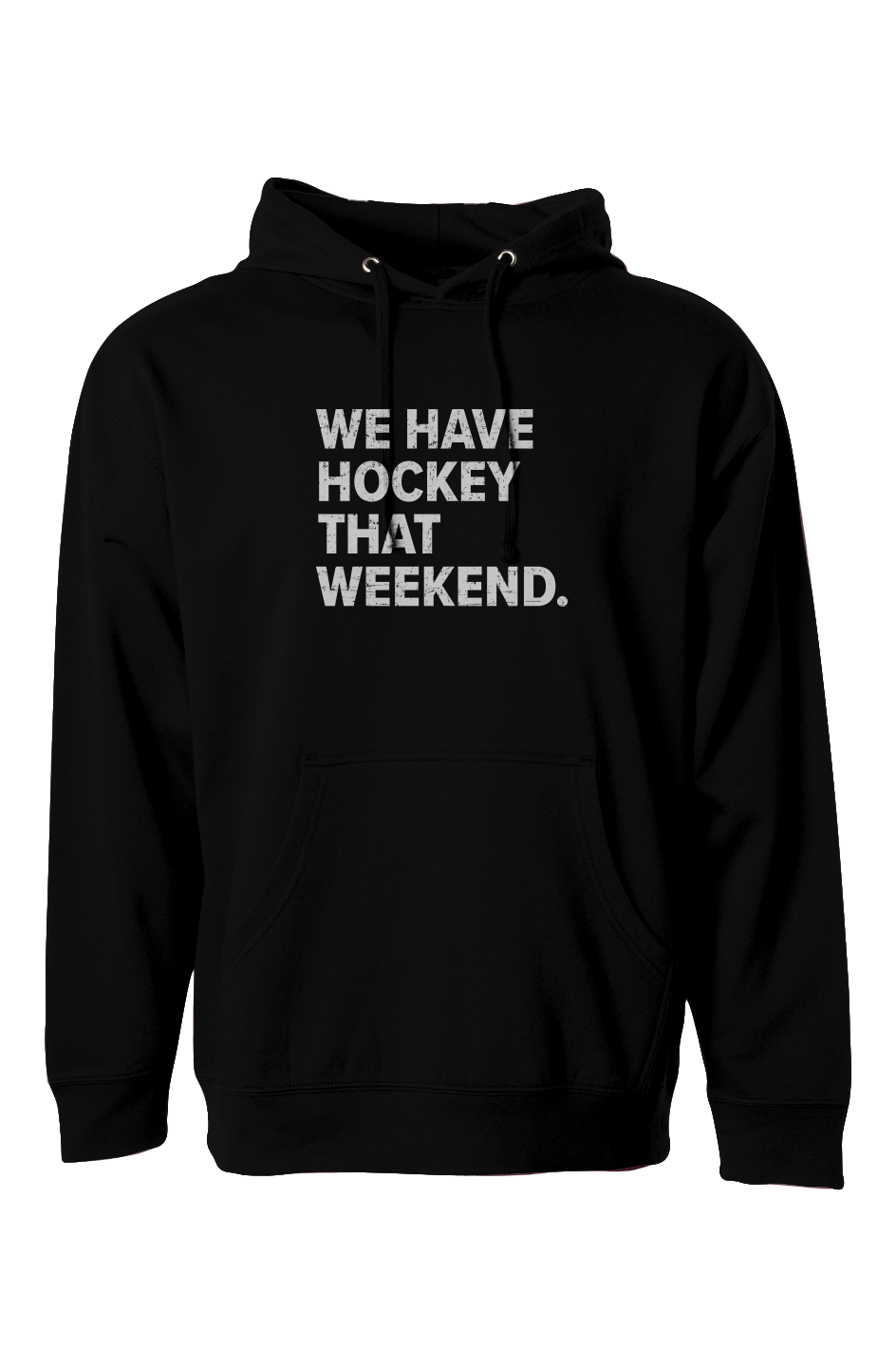 The Bench Boss We Have Hockey That Weekend Hoodie Black | Barn Garb Hockey Threads
