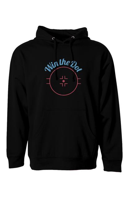 The Bench Boss Win the Dot Hoodie Black | Barn Garb Hockey Threads