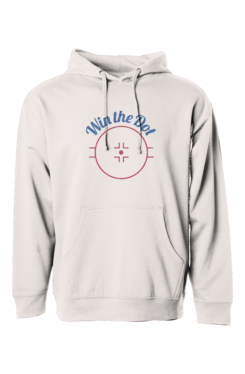 The Bench Boss Win the Dot Hoodie Bone | Barn Garb Hockey Threads