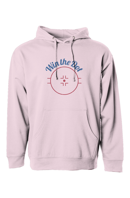 The Bench Boss Win the Dot Hoodie Pink | Barn Garb Hockey Threads