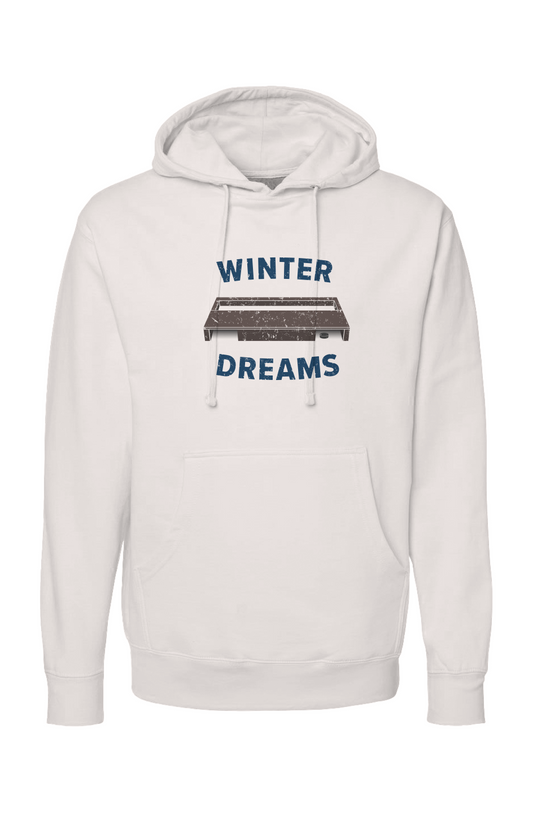 The Bench Boss Winter Dreams Hoodie Bone | Barn Garb Hockey Threads