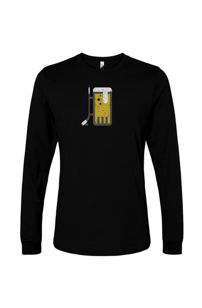 The Benchwarmer Bar Down Long Sleeve Black | Barn Garb Hockey Threads