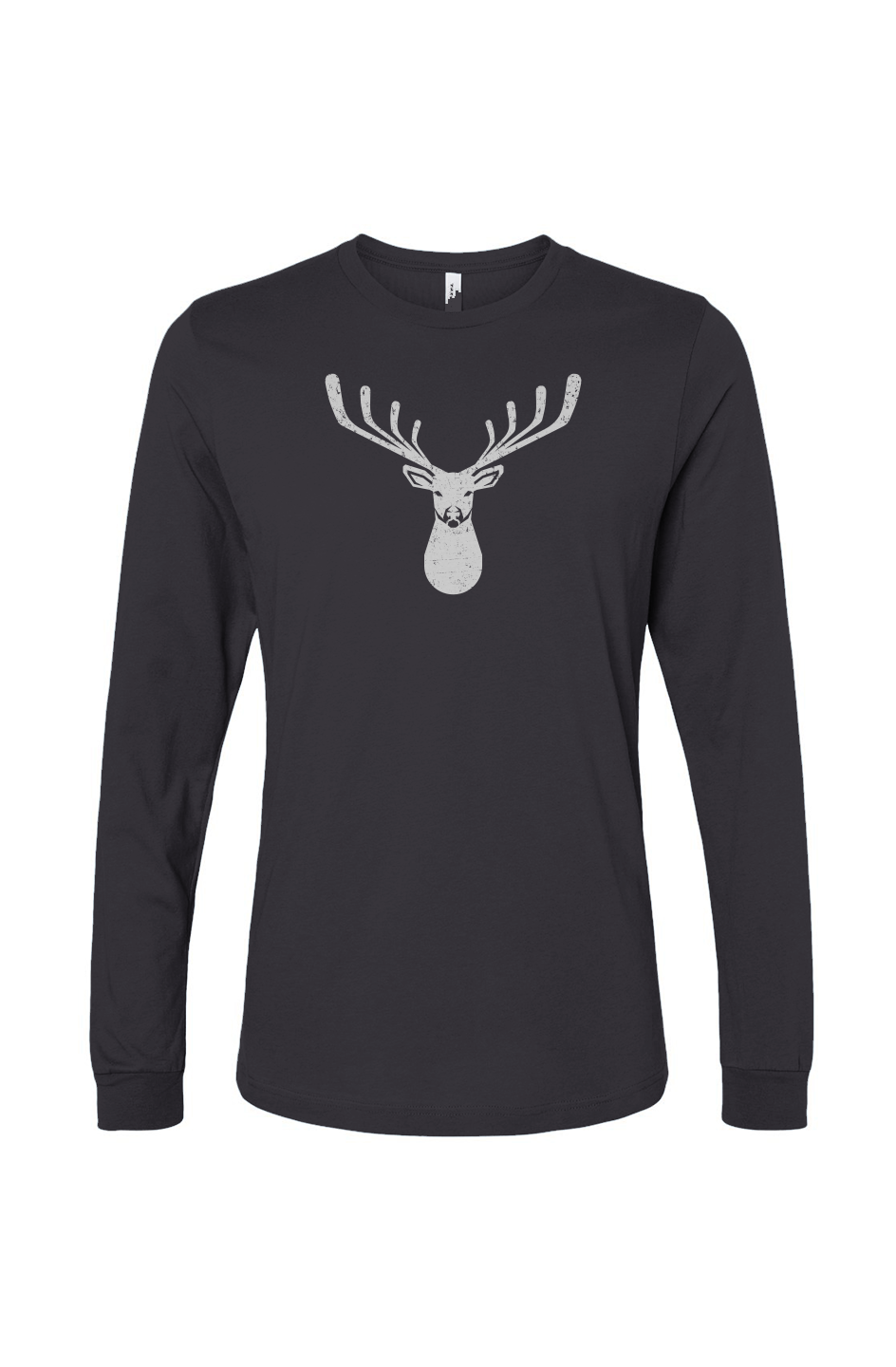The Benchwarmer Buckshot Long Sleeve Charcoal | Barn Garb Hockey Threads