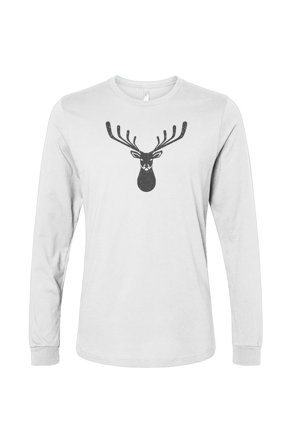 The Benchwarmer Buckshot Long Sleeve White | Barn Garb Hockey Threads
