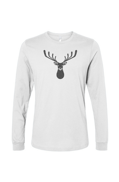 The Benchwarmer Buckshot Long Sleeve White | Barn Garb Hockey Threads