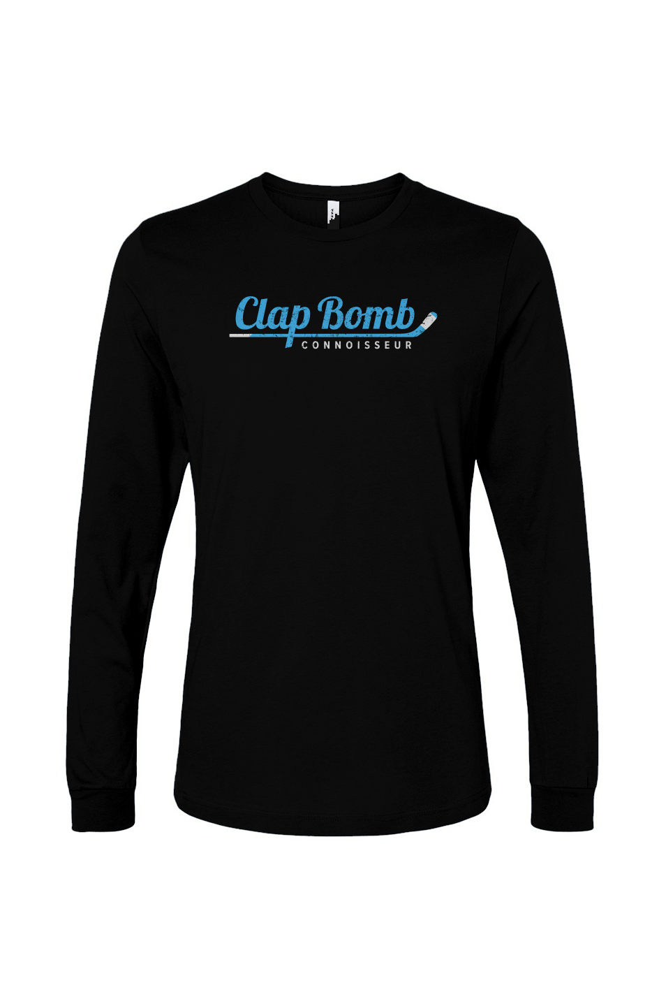 The Benchwarmer Clap Bomb Connoisseur Stick Long Sleeve Black | Barn Garb Hockey Threads