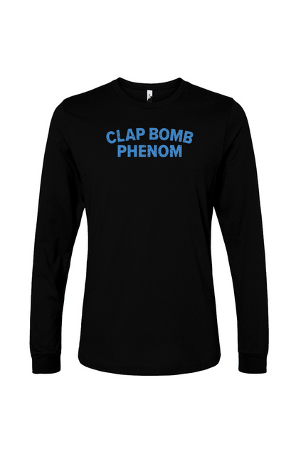 The Benchwarmer Clap Bomb Phenom Long Sleeve Black | Barn Garb Hockey Threads