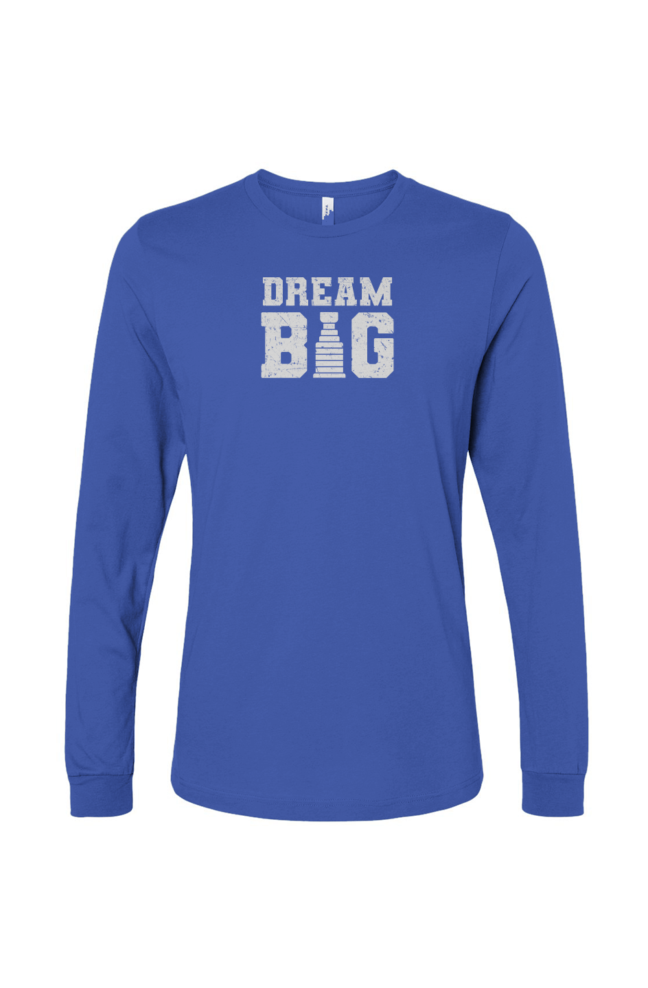 The Benchwarmer Dream Big Long Sleeve Blue | Barn Garb Hockey Threads
