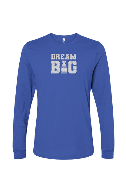 The Benchwarmer Dream Big Long Sleeve Blue | Barn Garb Hockey Threads