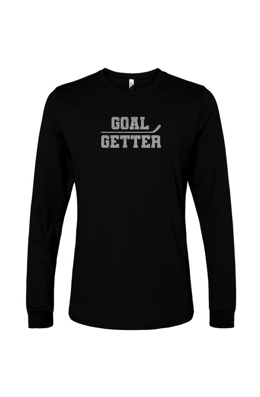The Benchwarmer Goal Getter Stick Long Sleeve Black | Barn Garb Hockey Threads