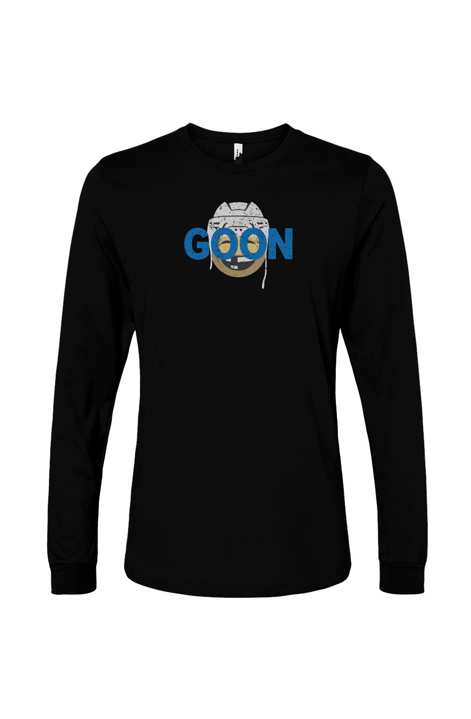 The Benchwarmer Goon Long Sleeve Black | Barn Garb Hockey Threads