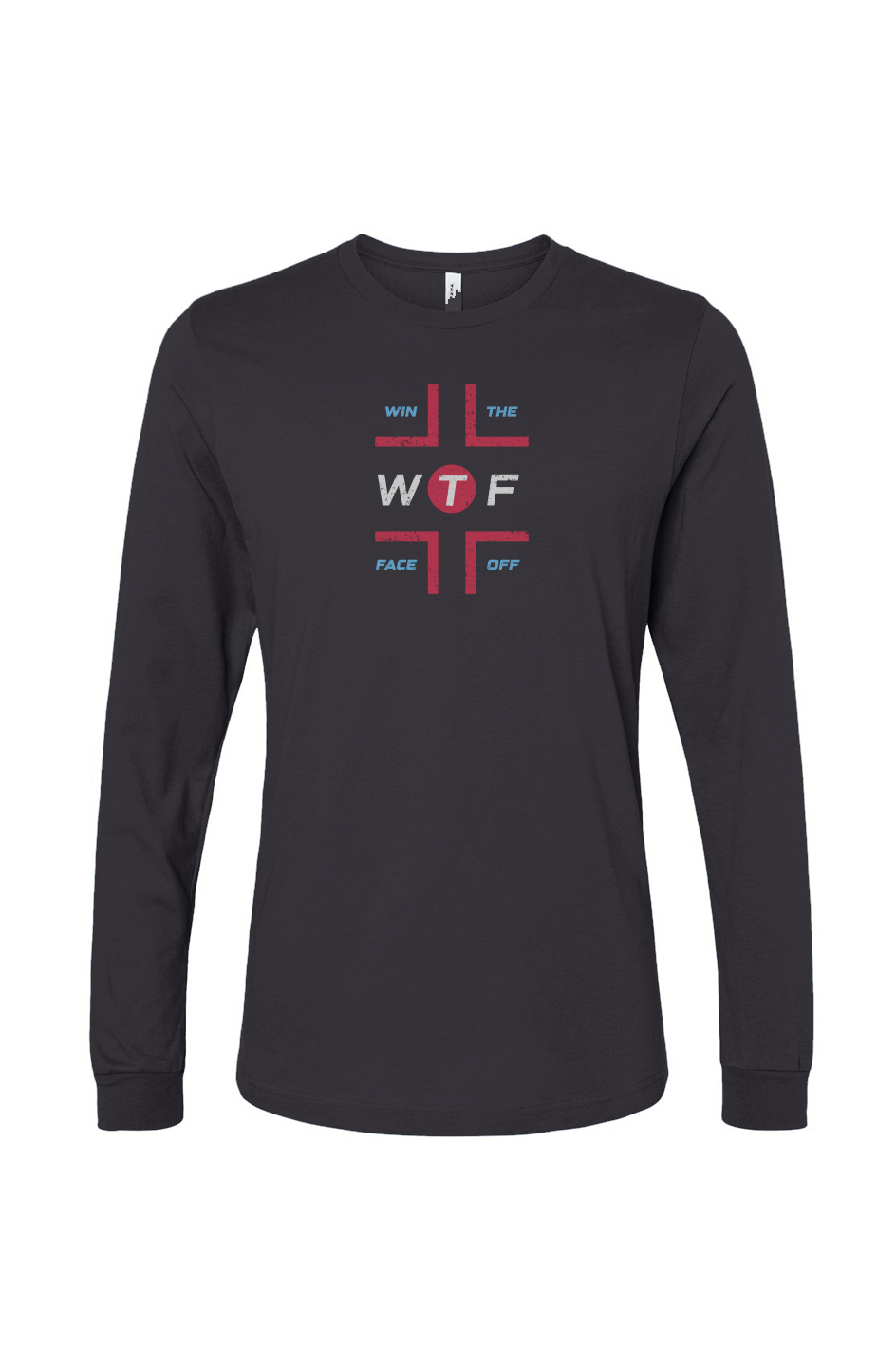 The Benchwarmer Hash Clash Long Sleeve Dark Grey | Barn Garb Hockey Threads