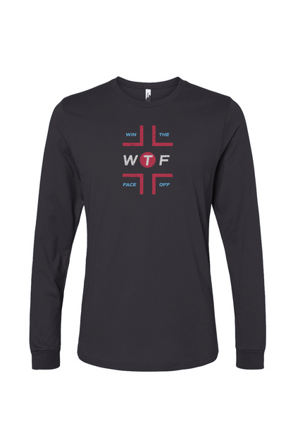 The Benchwarmer Hash Clash Long Sleeve Dark Grey | Barn Garb Hockey Threads
