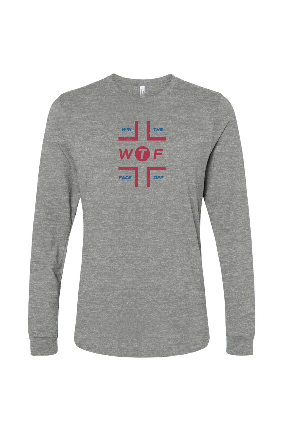 The Benchwarmer Hash Clash Long Sleeve Grey | Barn Garb Hockey Threads