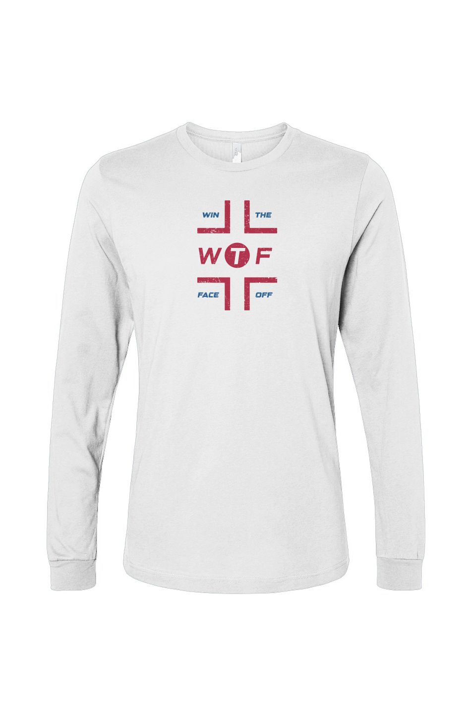 The Benchwarmer Hash Clash Long Sleeve White | Barn Garb Hockey Threads