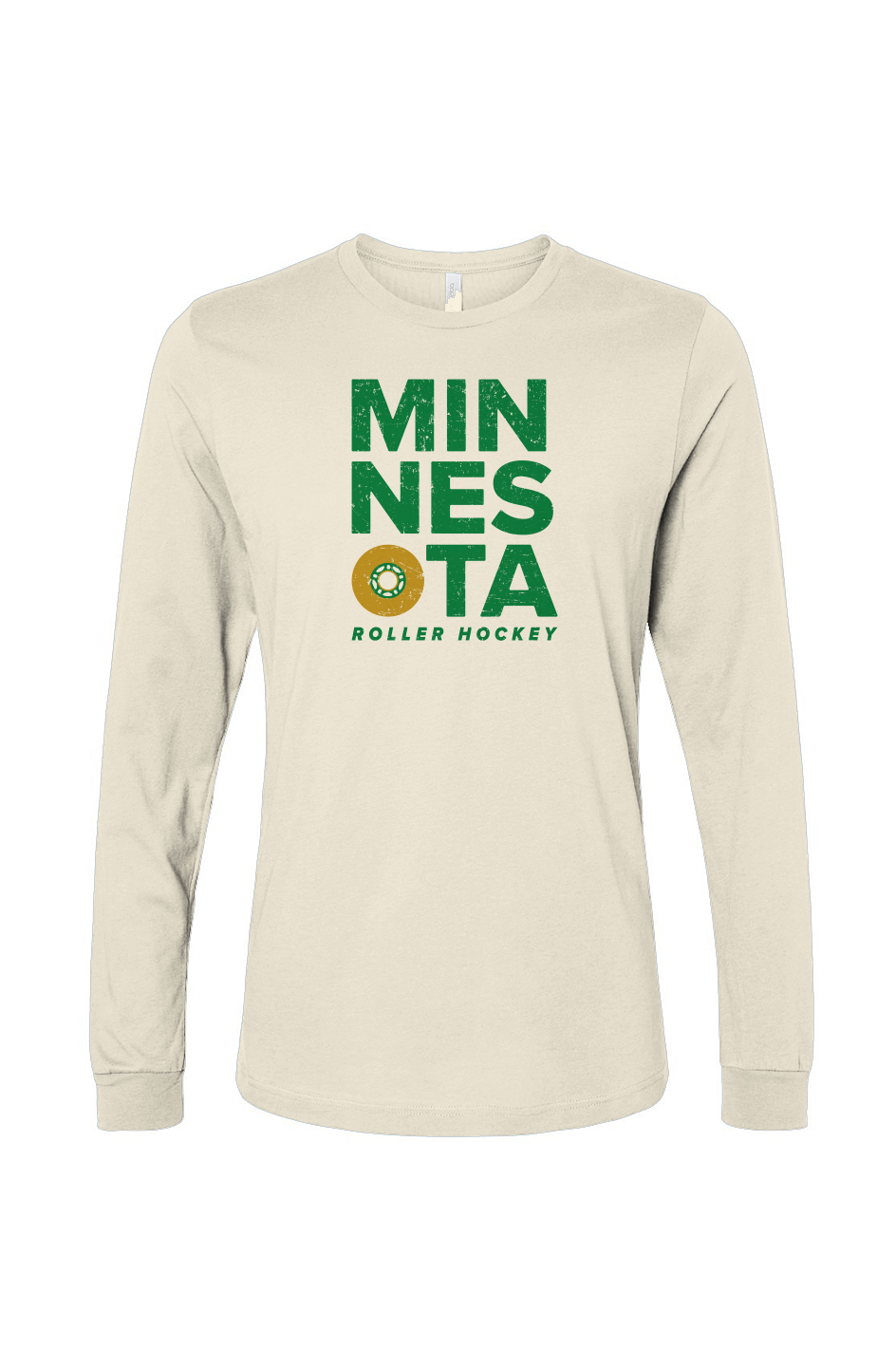 The Benchwarmer Minnesota Roller Long Sleeve Bone | Barn Garb Hockey Threads