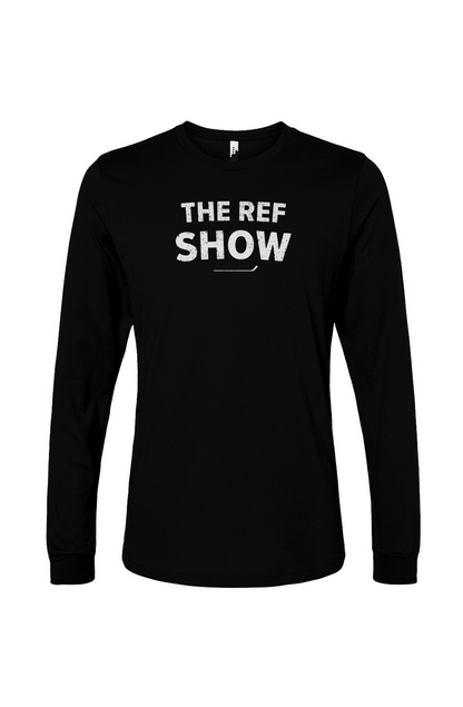 The Benchwarmer Ref Show Long Sleeve Black | Barn Garb Hockey Threads