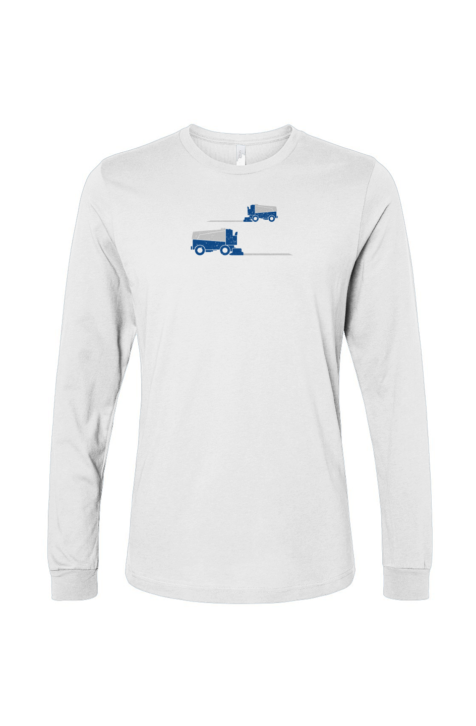 The Benchwarmer Resurfacer Long Sleeve White | Barn Garb Hockey Threads