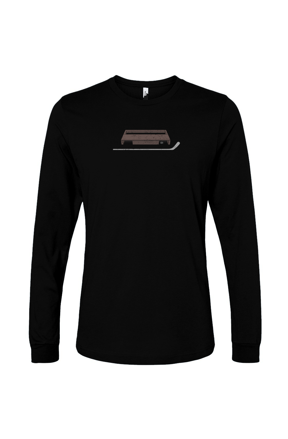 The Benchwarmer Shinny King Long Sleeve Black | Barn Garb Hockey Threads