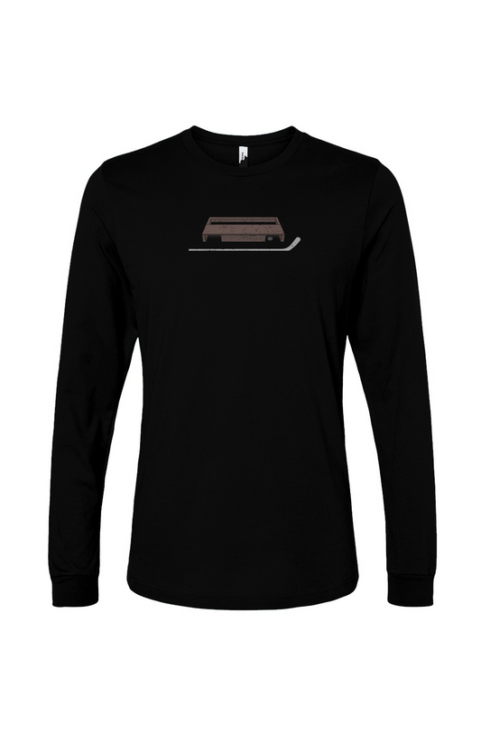 The Benchwarmer Shinny King Long Sleeve Black | Barn Garb Hockey Threads