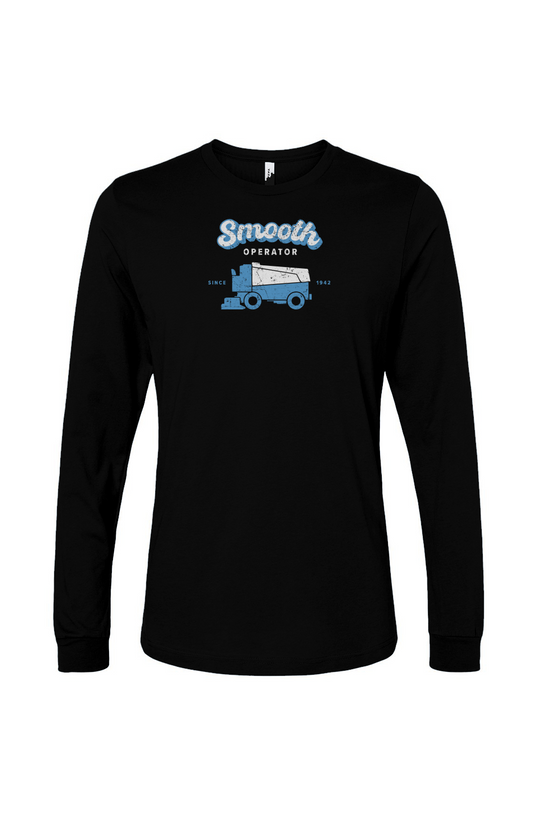 The Benchwarmer Smooth Operator Long Sleeve Black | Barn Garb Hockey Threads