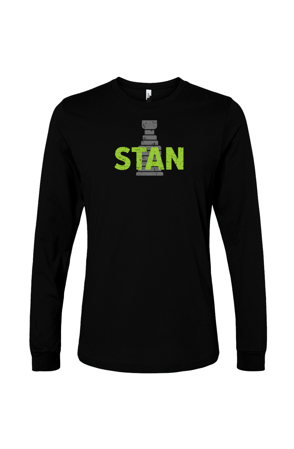 The Benchwarmer Stan Long Sleeve Black | Barn Garb Hockey Threads