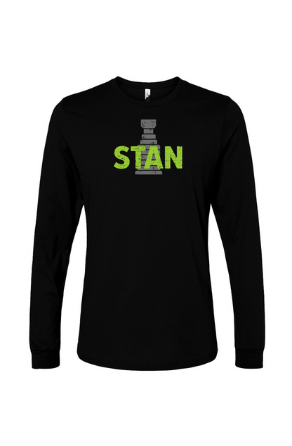 The Benchwarmer Stan Long Sleeve Black | Barn Garb Hockey Threads