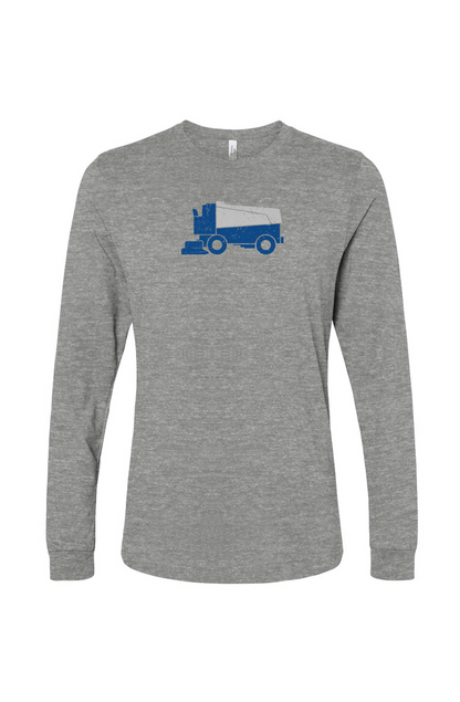 The Benchwarmer Surface Boss Long Sleeve Grey | Barn Garb Hockey Threads