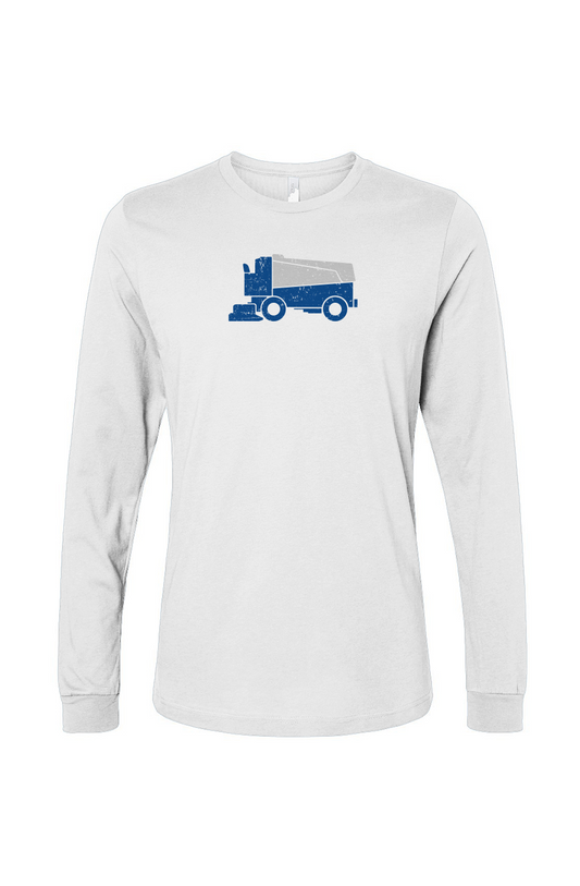The Benchwarmer Surface Boss Long Sleeve White | Barn Garb Hockey Threads