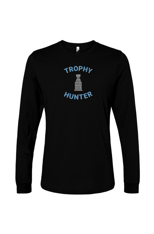 The Benchwarmer Trophy Hunter Long Sleeve Black | Barn Garb Hockey Threads