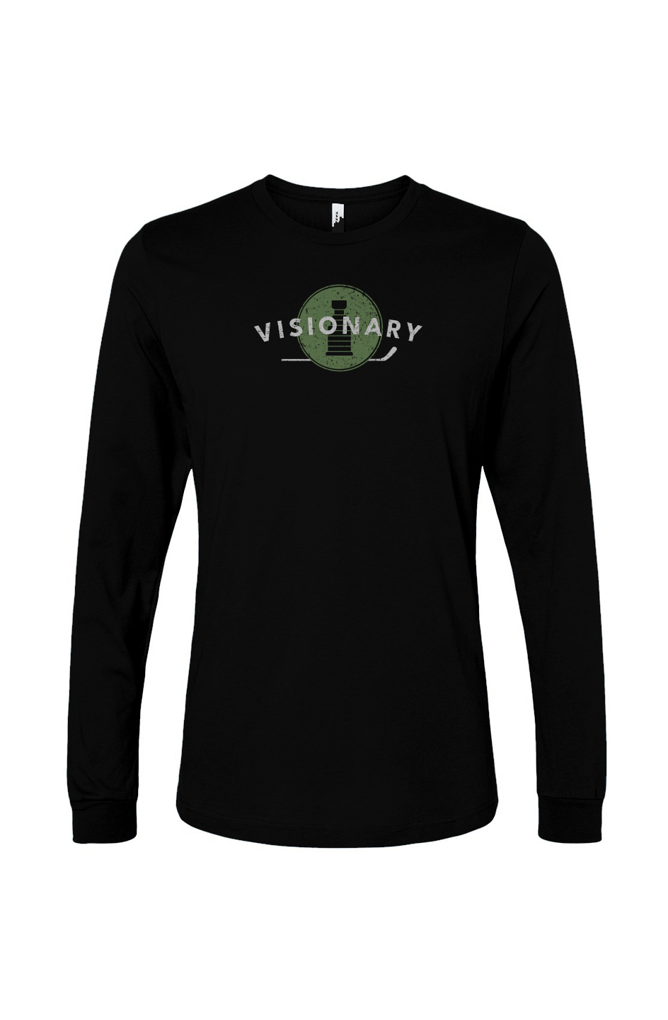 The Benchwarmer Visionary Long Sleeve Black | Barn Garb Hockey Threads