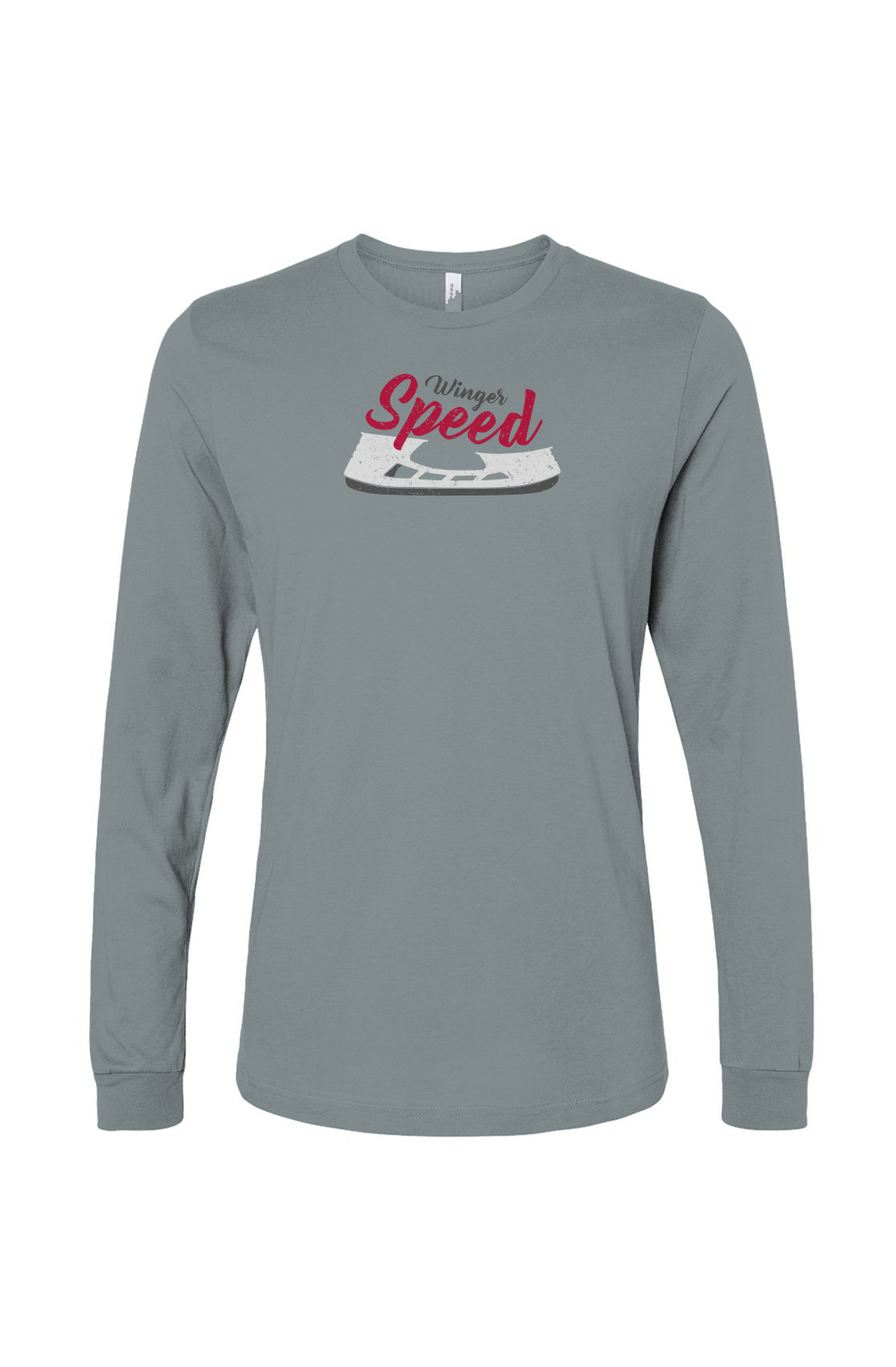 The Benchwarmer Winger Speed Blade Long Sleeve Blue Storm | Barn Garb Hockey Threads