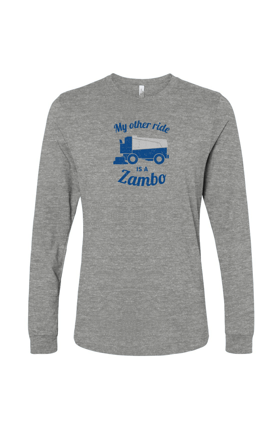 The Benchwarmer Zambo Long Sleeve Heather Grey | Barn Garb Hockey Threads