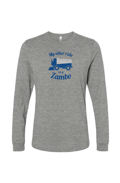 The Benchwarmer Zambo Long Sleeve Heather Grey | Barn Garb Hockey Threads
