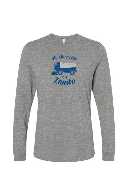 The Benchwarmer Zambo Long Sleeve Heather Grey | Barn Garb Hockey Threads