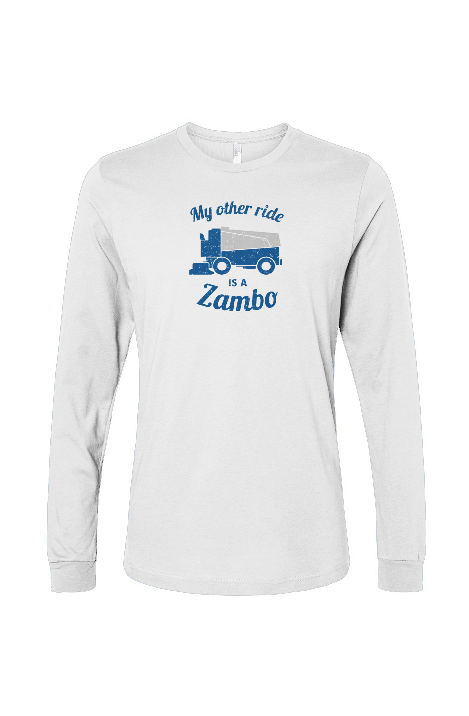 The Benchwarmer Zambo Long Sleeve White | Barn Garb Hockey Threads