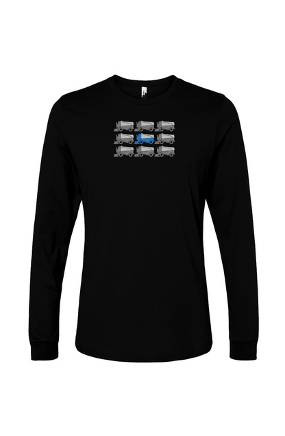 The Benchwarmer Zamboni Nation Long Sleeve Black | Barn Garb Hockey Threads