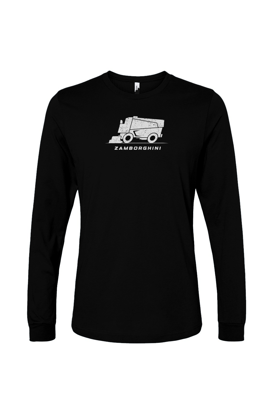 The Benchwarmer Zamborghini Long Sleeve Black | Barn Garb Hockey Threads
