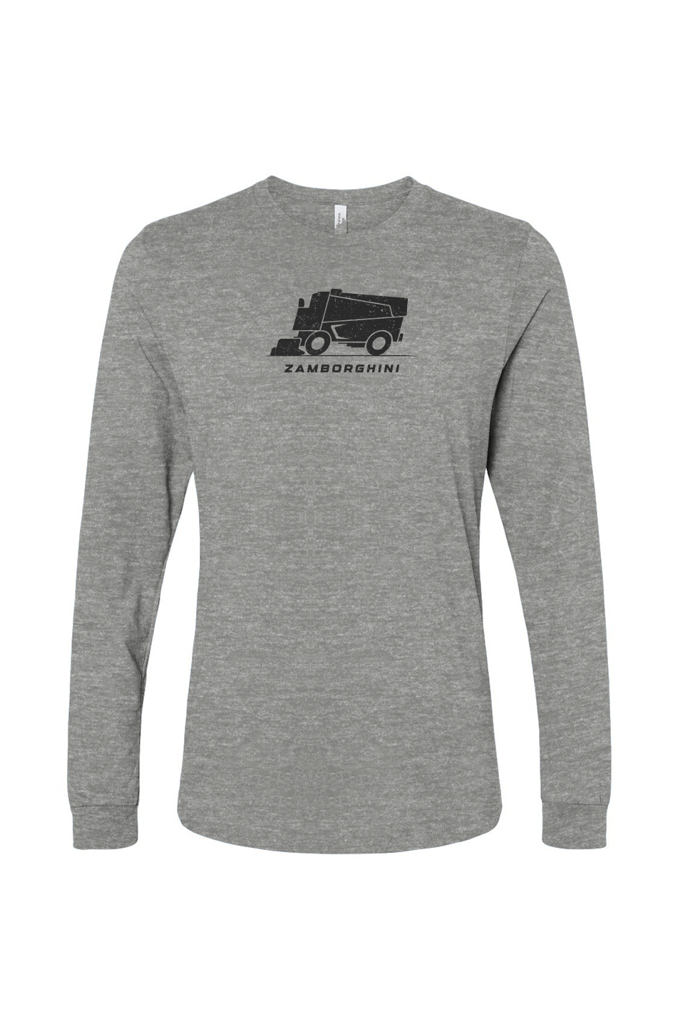The Benchwarmer Zamborghini Long Sleeve Grey | Barn Garb Hockey Threads