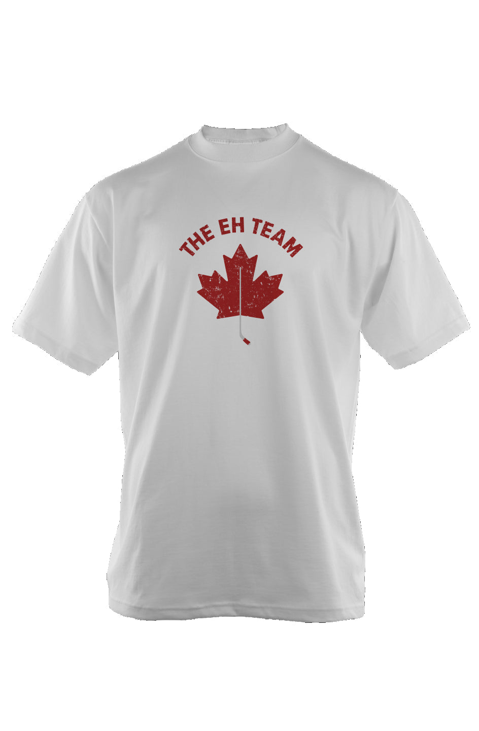 The Eh Team 90s Throwback Tee White | Barn Garb Hockey Threads