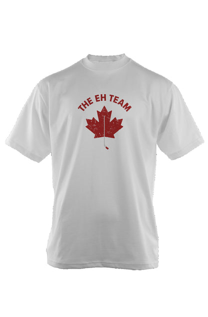 The Eh Team 90s Throwback Tee White | Barn Garb Hockey Threads
